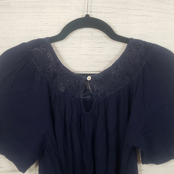 Motherhood Maternity, Women's, Navy Blue Blouse, Size Small - Picture 7 of 12